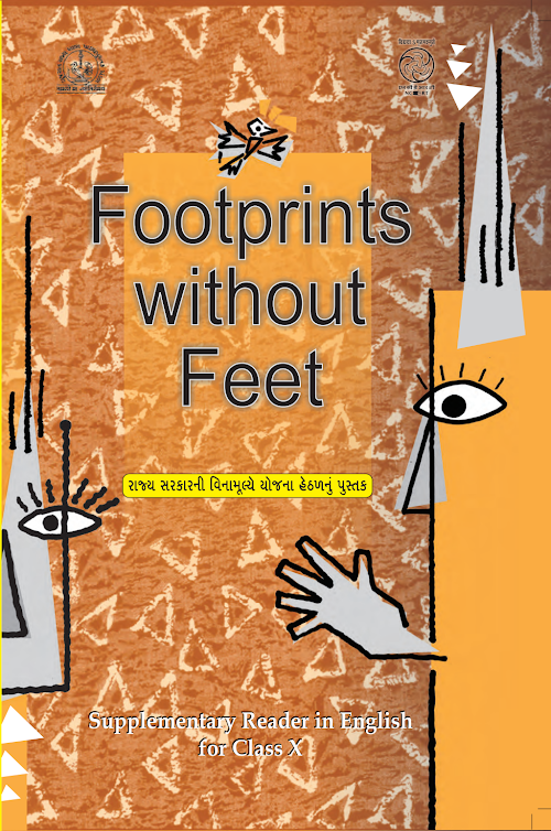 GSEB Standard 10 Footprints Without Feet EM Textbook PDF Download English Medium